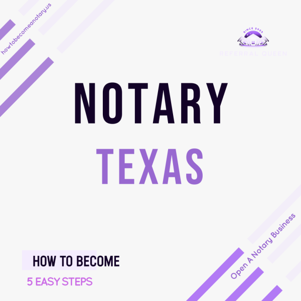 Texas - How to Become A Notary