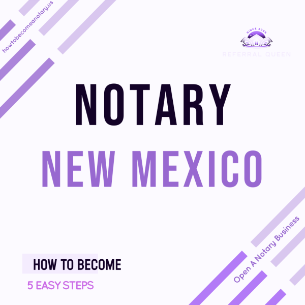 New Mexico - How to Become A Notary