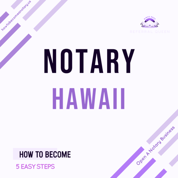 Hawaii - How to Become A Notary